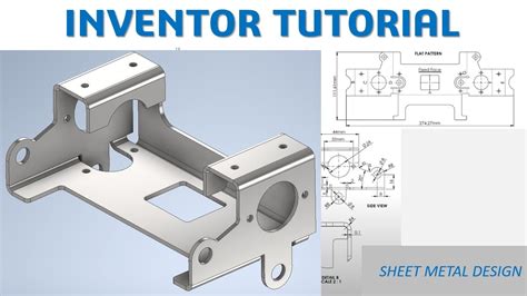 inventor convert to sheet metal|sheet metal inventor tutorial pdf.